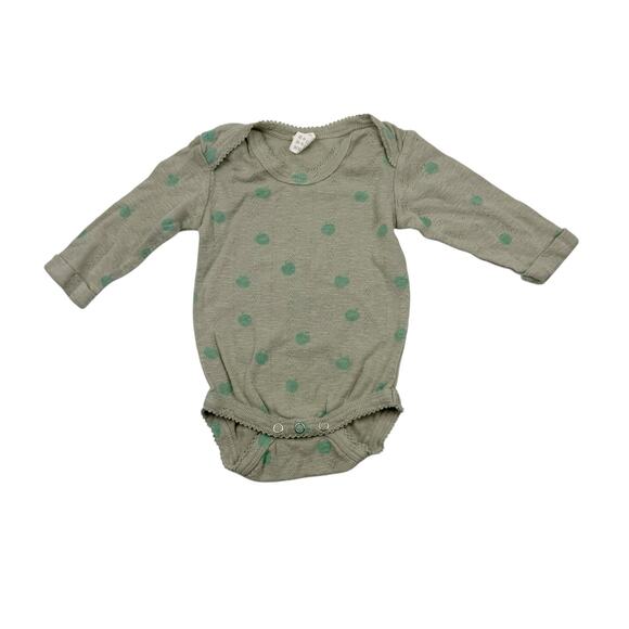 Kate Quinn Organics Pointelle Apple Bodysuit - Picture 1 of 6